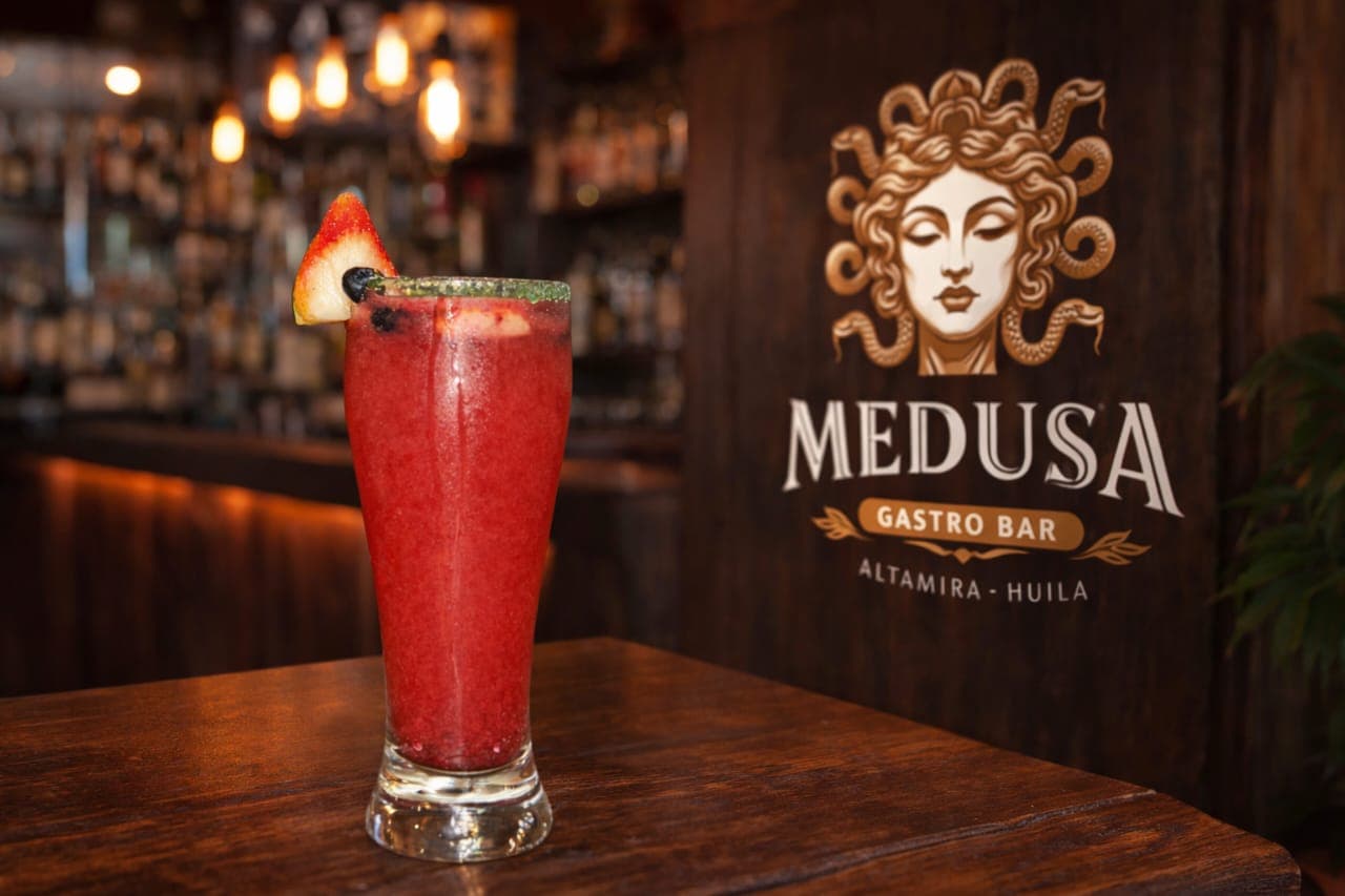 Soda de Frutos Rojos